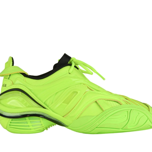 Nib sz 35(5) Balenciaga Tyrex mesh and leather sneakers - Picture 2 of 4